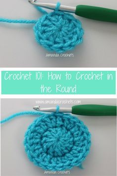 Crochet Blanket Round, Crochet In The Round, Crochet 101, Crochet Stitches For Blankets, Beginner Crochet Tutorial, Crochet Geek, Beginner Crochet Projects, Crochet Stitches For Beginners, Crochet Afghans