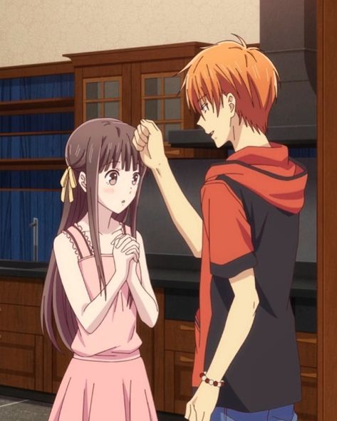 Kyo X Tohru, Kyo Manga, Fruits Basket Kyo, Fruits Basket Manga, Tamako Love Story, Tohru Honda, Fruits Basket Anime, A Silent Voice, Fruits Basket