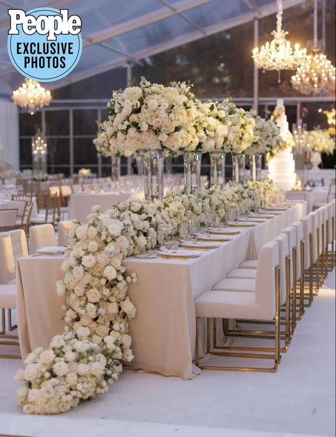 Madison Prewett, Wedding Decor Garden, Outdoor Wedding Decor, Table Centerpieces Wedding, Table Decorations Wedding, Elegant Wedding Decor, White Wedding Decorations, Wedding Rental, Table Decor Wedding