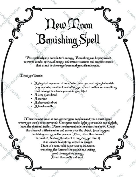 Witches Dinner, Wiccan Wedding, Magic Check, Pagan Magic, Witchcraft Spells For Beginners, Banishing Spell, Moon Magick, Moon Spells, Spells For Beginners