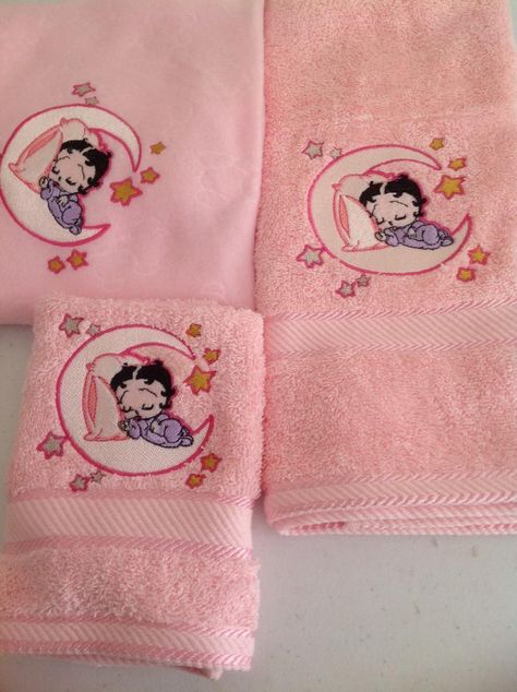 Towel is a mandatory attribute of any bathroom. If decorate embroidery towels, their unique design will create coziness and comfort in your bathroom. ... Y2k Embroidery Designs, Aesthetic Towels, Embroidery Designs Fashion Clothing, Vintage Kitsch Decor, Moon Embroidery Design, Sleeping On The Moon, Embroidery Towels, Moon Embroidery, Cute Room Decor