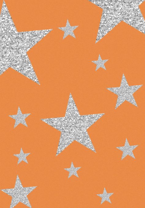 Orange Christmas Wallpaper, Naranja Aesthetic, Elmo Wallpaper, Stars Wallpaper, Orange Christmas, Star Wallpaper, Cute Backgrounds, Christmas Wallpaper, Iphone Wallpapers