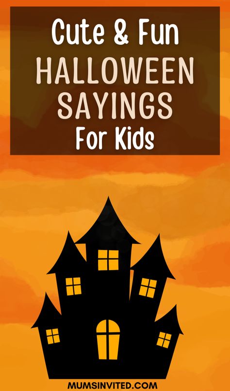 Get ready for a spooky good time with our collection of cute, fun, & happy Halloween quotes for kids! Perfect for Disney lovers, letter boards, felt boards, & party cards. Whether you’re sharing a funny witch saying on a message board or looking for the best October Instagram captions, we’ve got the perfect ideas to keep it light & playful. Great for 2024 Halloween parties & beyond. Find adorable Halloween kid sayings & captions that add a dash of magic to your Halloween festivities! Halloween Notes For Kids, Halloween Witch Sayings, Halloween Sayings Quotes, Halloween Poems For Kids, Kid Sayings, Halloween Sayings For Cards, Witch Saying, Boards Party, Halloween Sentences