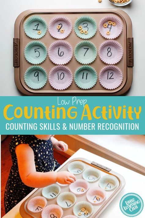 Counting Activity, Summer Learning, Counting Activities, Preschool At Home, Activity For Kids, Kids Learning Activities, Toddler Learning Activities, Toddler Fun, Preschool Learning Activities