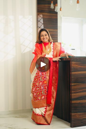 9M views · 286K reactions | Dolly Jain | #SAREELS 288 Hello everyone, I would like to start by wishing you all a very happy Durga Puja. May Maa Durga bless you with good health and lots of... | By Dolly Jain | Facebook Dolly Jain, Happy Durga Puja, Maa Durga, Durga Puja, Durga Maa, Good Health, Saree Styles, Very Happy, Hello Everyone