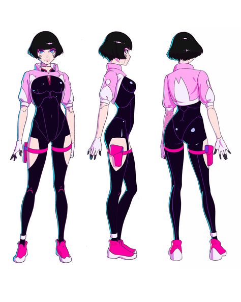 Ilya Kuvshinov Cyberpunk, Pose For Character Design, Lamp Character Design, Cyberpunk Character Designs, Cyberpunk Girl Character Design, Kuvshinov Ilya Art, Cyberpunk 2077 Character Design, Cyberpunk Design Character Concept, Character Design Concept