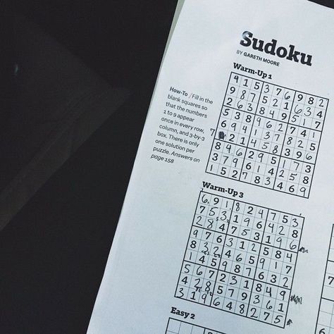 Sudoku Aesthetic, Aesthetic Games, Piece Of Paper, Everyone Knows, My Happy Place, Study Motivation, My Vibe, Happy Places, Mood Boards