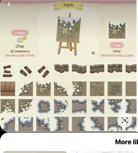 Snow Codes Acnh, Acnh Dirt Path, Acnh Snow, Acnh Winter, Moon Stone, Animal Crossing, Sheep, Animals, Design