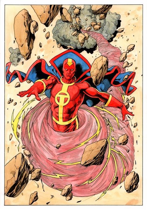 Red Tornado, Comics Characters, Justice League Of America, Dc Comics Characters, Young Justice, Dc Heroes, Comic Character, Justice League, Tornado