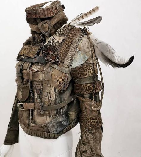 Post Apocalyptic Outfit, Apocalypse Costume, Post Apocalyptic Clothing, Future Clothing, Cyberpunk Jacket, Apocalypse Fashion, Zombie Apocalypse Outfit, Warriors Jacket, Dystopia Rising