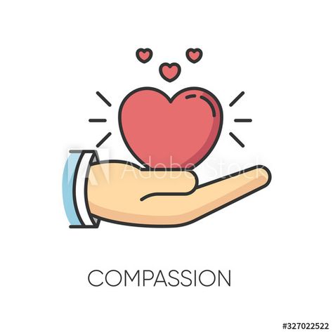 Stock Image: Compassion RGB color icon. Emotional support, friendly sympathy. Empathy, solidarity and friendship symbol. Voluntary care, charitable help and kindness. Isolated vector illustration Friendship Symbols, Poster Drawing, Animal Protein, Symbol Design, Rgb Color, Emotional Support, Saving Lives, Easy Drawings, Thoughtful Gifts