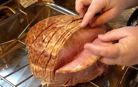 Spiral Cut Ham Oven, How To Cook A Spiral Ham In The Oven, Spiral Sliced Ham In Oven, Spiral Ham In Oven, Venison Dishes, Recipes With Cooked Ham, Pork Soups, Precooked Turkey, Cooking Spiral Ham