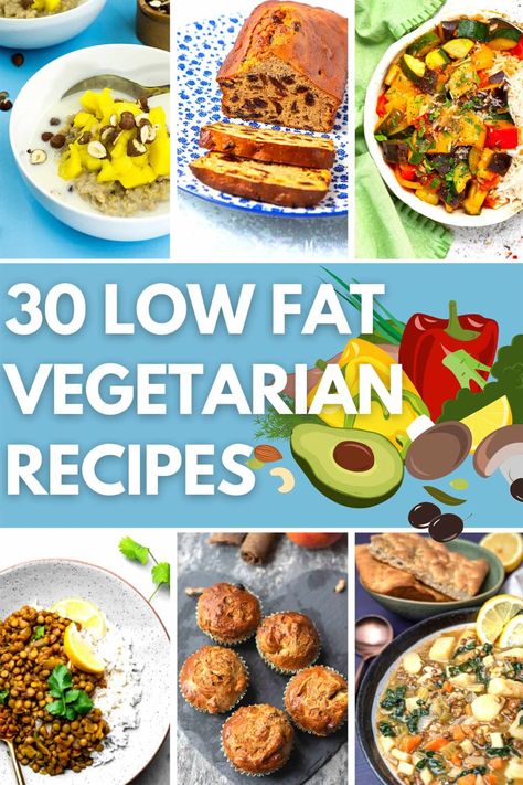 Low Fat Vegetarian Recipes, Low Fat Dinner, Best Healthy Diet, Low Carb High Fat Diet, Best Diet Foods, Healthy Eating Diets, Low Carb Diet Plan, Low Fat Diets, Good Foods To Eat