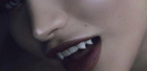 Double Fangs, Different Types Of Aesthetics, Interactive Fiction, Types Of Aesthetics, Vampire Pictures, Vampire Fangs, Vampire Teeth, Vampire Girls, Danny Phantom