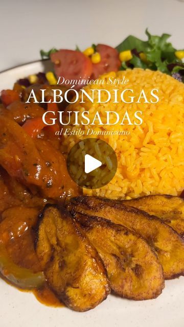 Cooking. Eating. Living. | Jennifer Patrone on Instagram: "Craving something bold and flavorful? 🍽️ Check out these juicy and easy to make Albóndigas Guisadas, or Dominican-style meatballs, seared to perfection in my @HexClad pan! 🔥🇩🇴 This recipe is packed with traditional Dominican spices and a crispy sear that locks in every bit of Caribbean flavor. Who’s ready for a bite? 😋 

Have you tried Dominican Albondigas before? Let me know in the poll.

Drop a comment if you’re a meatball lover, and don’t forget to save this for your next dinner! 🥘✨ 

[comida tradicional dominicana, ideas de comida dominicana, comida tipica dominicana, food and recipes, dominican food recipes, como hacer albondigas dominicanas receta, albondigas guisada dominicana, quick and easy recipes]

#DominicanFood # Dominican Carne Guisada Recipe, Carne Guisada Recipe Dominican, Dominican Carne Guisada, Chofan Dominicano Recipe, Dominican Food, Quick Easy Meals, Meatballs, Easy Meals