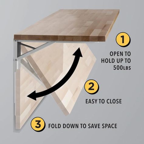 Sparrow Peak 48-in W x 20-in H Hardwood Work Bench in the Work Benches department at Lowes.com Laundry Folding Station, Laundry Folding Tables, Laundry Room Folding Table, Laundry Table, Work Benches, Diy Camper Remodel, Folding Laundry, Work Bench, Diy Camper