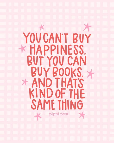 Pippi Post | Bookish Merch ✨ | You made it to Friday! You deserve a new book 😉📖✨ #pippipostquotes #bookhumor #bookishshop #bookishmerch #bookshops #bookishmemes… | Instagram Date Book Ideas, Pink Cute Things, Book Reading Quotes, Free Little Library, Aesthetic Book Quotes, Made It To Friday, Readers Quotes, Lettered Quotes, Book Club Quote