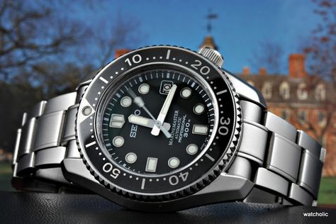 Blasted Seiko Marinemaster SBDX001 MM300 - Seiko Marinemaster, Seiko Monster, Seiko Diver, Divers Watch, Dream Watches, Seiko Watches, Men's Watches, Dive Watches, Watch Collection