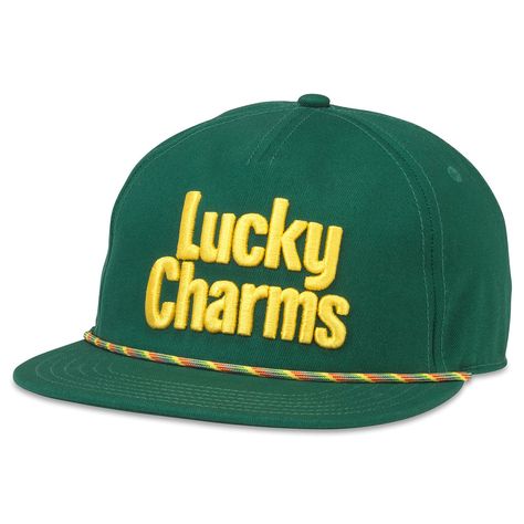 Brushed cotton twill 5 panel cap with soft structure, flat brim visor and plastic snap back. Accent multi color paracord across visor. Front logo is lofted embroidery. Coachella Braids, Lucky Charms Cereal, Flat Brim Hat, Hat Design, Modern Flat, Quality Hats, Lucky Charms, Snap Back, Snap Backs