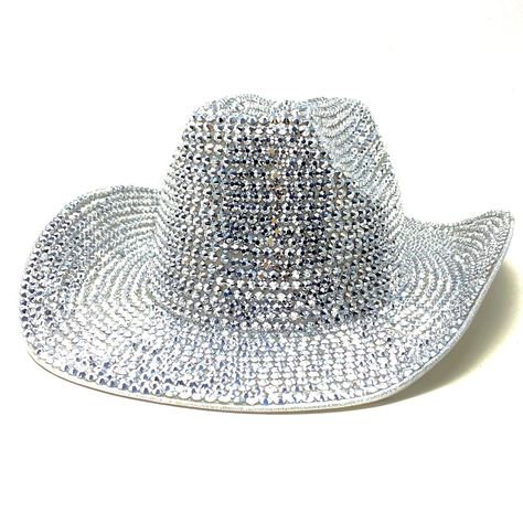 Rave Cowboy, Rhinestone Cowboy Hat, Mad Hatter Cosplay, Hat For Wedding, Homecoming 2023, Rhinestone Cowboy, Bachelorette Ideas, Luxury Hats, Costume Parties