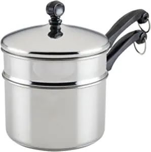 Stainless Kitchen, Double Boiler, Vanilla Custard, Classic Series, Creamed Mushrooms, White Rice, Delicious Soup, Steel Handle, Nebraska Furniture Mart