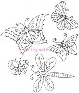 10 Links for Free Hand Embroidery Patterns! | Create Whimsy Butterfly Embroidery Pattern Free, Dragonfly Embroidery Design, Embroidery Transfers, Embroidery Patterns Vintage, Pola Sulam, Butterfly Embroidery, Japanese Embroidery, Embroidery Patterns Free, Simple Embroidery