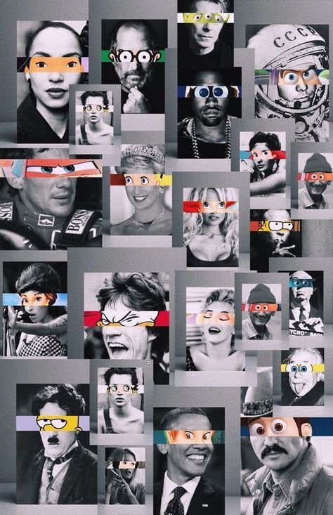 Colored Glasses, Photographie Portrait Inspiration, Arte Sketchbook, Collage Design, A Collage, Art Plastique, Graphic Design Posters, Digital Collage, 그림 그리기