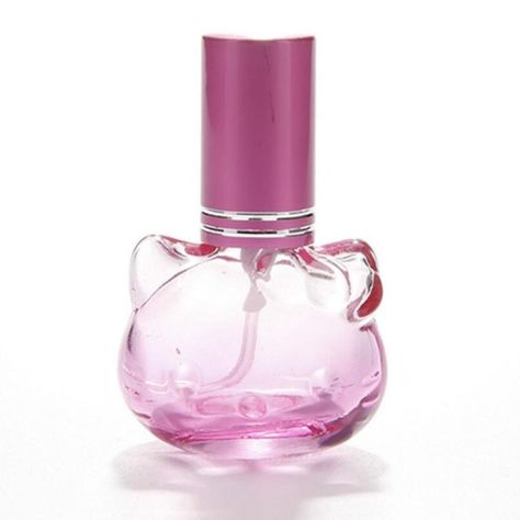 Hello Kirry 10ml Colorful Glass Perfume Bottle Spray Refillable Atomizer Ssmal 10ml Net (Small) Glass Purple Perfume Bottle, Travel Size Makeup Brushes, Purple Perfume, Baby Body Wash, Kitty Makeup, Travel Size Makeup, Pink Makeup Brush, Hello Kitty Gifts, Refillable Perfume Bottle