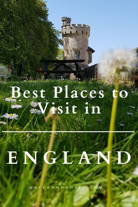 33 Best Places to Visit in England - TOP Places in South & North England Looking for the best places to visit in England? Regardless of whether you like visiting museums, cathedrals, haunted castles or just have a pint in an old good English pub – England is filled to the brim with interesting places to visit. Places To Visit In England, Beautiful Places In England, North England, Haunted Castles, British Humour, English Pub, Ireland Itinerary, Scotland Trip, Uk Trip