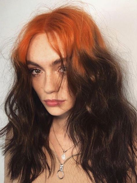 Hair Color Orange, Permanent Hair Dye, Hair Trend, Alternative Hair, Copper Hair, Hair Inspiration Color, Tree Ideas, Roots Hair, Orange Hair