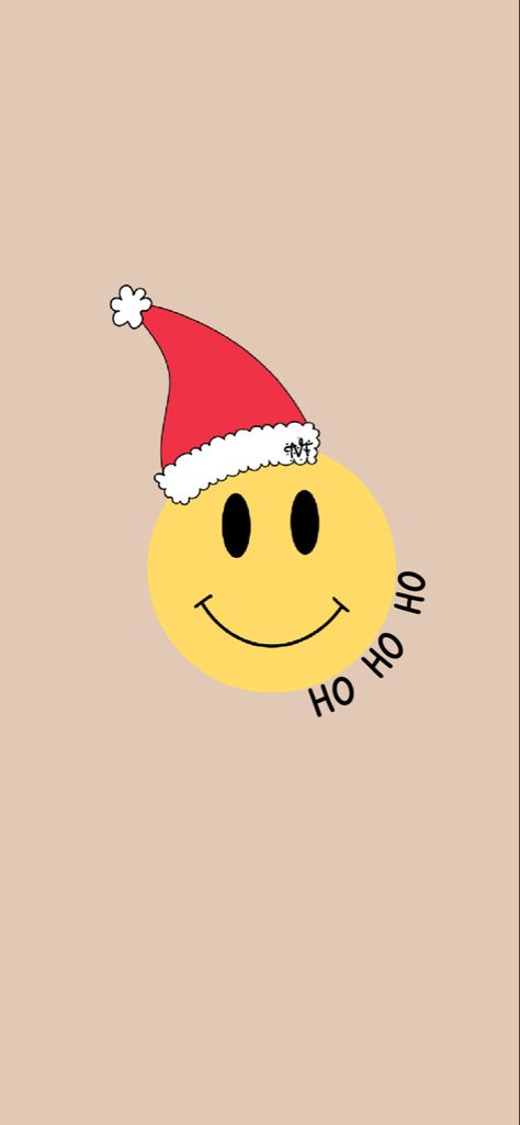 Preppy Christmas Smiley Face, Smiley Face Christmas Wallpaper, Christmas Smiley Face Wallpaper, Ho Ho Ho Wallpaper, Smiley Christmas, Smiley Face Christmas, Christmas Smiley Face, Preppy Smiley Face, Smiley Face Wallpaper