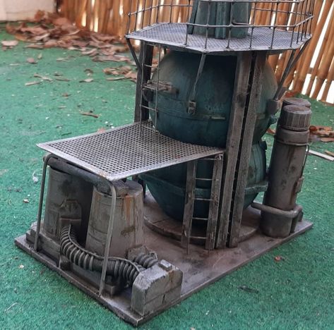 Gaslands Terrain, Apocalyptic Environment, Scifi Building, Desert City, Republic Commando, Dnd Crafts, Wargaming Table, Warhammer Terrain, 40k Terrain