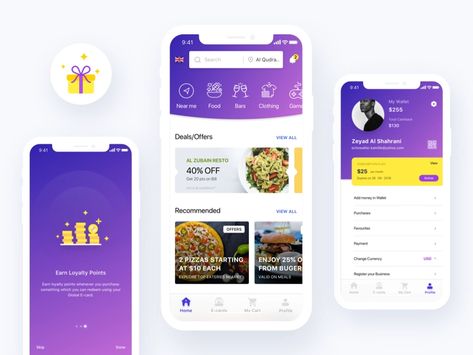 Hi! Recently I designed a cashback & deals app.Clients requirement was to design something unique, fresh and modern. So I came up with this idea.Hope you enjoy the shot. Suggestions are al... Ux Wireframe, Restaurant App, Ui Ux App, Mobile App Design Inspiration, Ui Animation, Delivery App, Something Unique, App Design Inspiration, Ui Design Inspiration