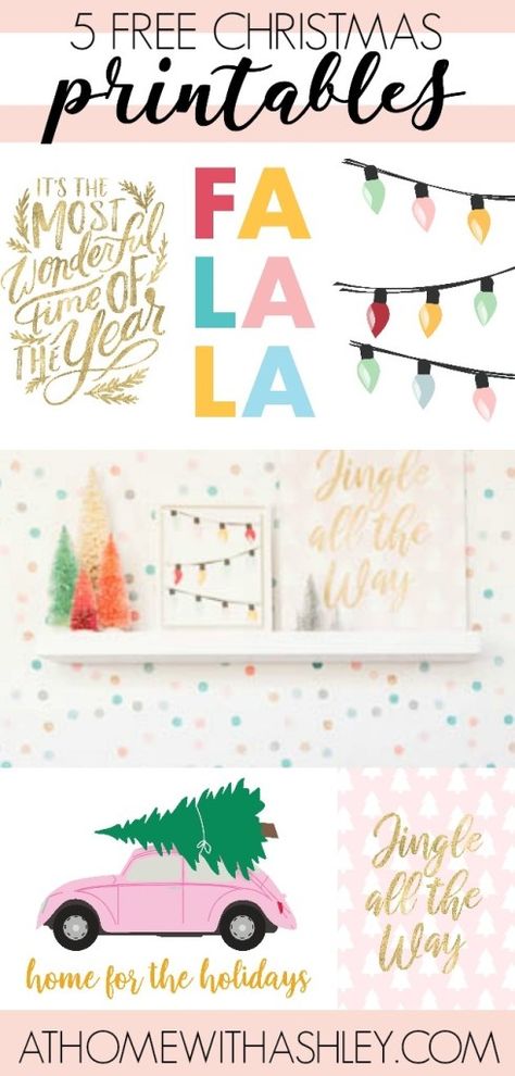 Holiday Living Room, Holiday Printables, Free Christmas Printables, Christmas Poster, Home For The Holidays, Diy Home Repair, Holiday Prints, Jingle All The Way, The Way Home