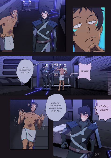 Keith Lance Comic, Voltron Klance Sick, Lance X Lotor, Voltron Keith And Lance, Voltron Paladins, Altean Lance, Keith Lance, Klance Fanart, Voltron Funny