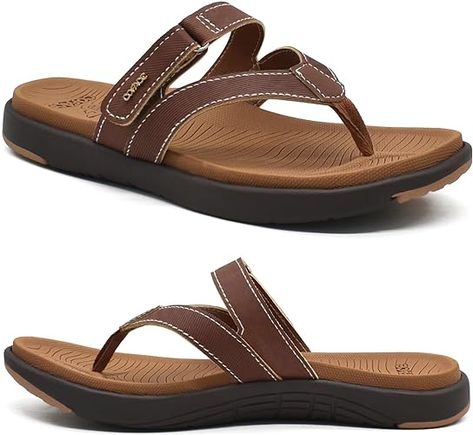 Limited time deal $24.69 (27% Off)(List Price: $33.99) COFACE Womens Fashion Orthotic Flip Flops Ladies Slip On Lightweight Athletic Yoga Mat Cushion Thong Sandals With Comfortable Plantar Fasciitis Arch Support Orthotic Flip Flops, Cool Slides, Winter Slippers, Thong Sandals, Yoga Mat, Flip Flop, Arch Support, Flip Flop Sandals, Womens Slippers