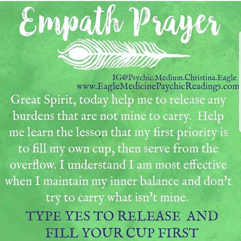 It's common for empaths to go around trying to heal and fix everyone else, while neglecting their own self care and inner balance. We must… Empath Traits, Empath Abilities, Intuitive Empath, High Places, Chakra Affirmations, Spiritual Stuff, Narnia Books, Psychic Medium, Notable Quotes