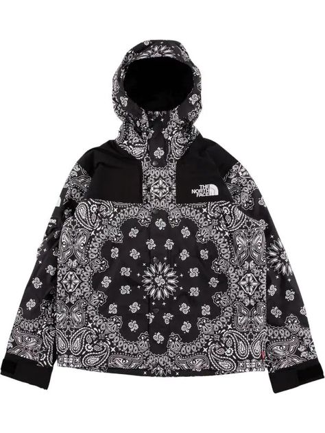 Gangsta Style, Rare Sneakers, Stadium Goods, Bandana Print, Black North Face, Parka Jacket, Mens Street Style, Adidas Jacket, Size Clothing