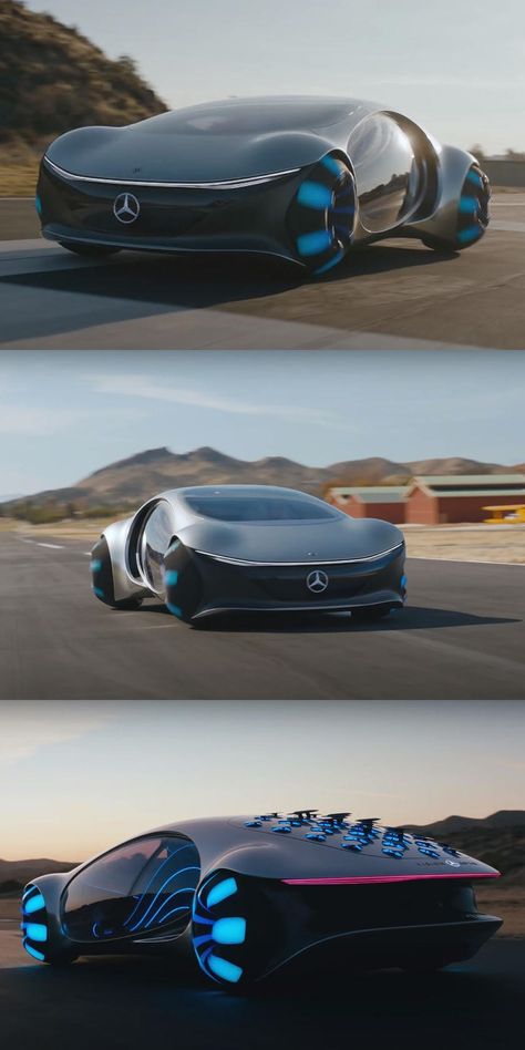 Sci-Fi Inspired Mercedes Vision AVTR Concept Hits The Road. It's one of Mercedes' most spectacular concept cars. Mercedes Vision Avtr, Mercedes Avtr, Vision Avtr, Latest Mercedes Benz, Mercedes Concept, Deadpool Artwork, Futuristic Concept, Star Ship, Concept Vehicles