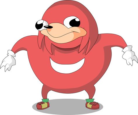 da wae Knuckles Meme, Ugandan Knuckles, Meme Characters, Meme Show, Ironic Memes, Game Sonic, Hedgehog Movie, Spongebob Funny, Sonic Funny