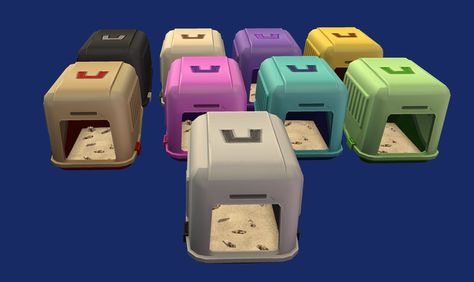 Sims 2 Pets, Sims 2 Games, Dog Pee Pads, Dog Pee, Cat Tail, Cat Litter Box, Sims 4 Cc, Cat Litter, Litter Box