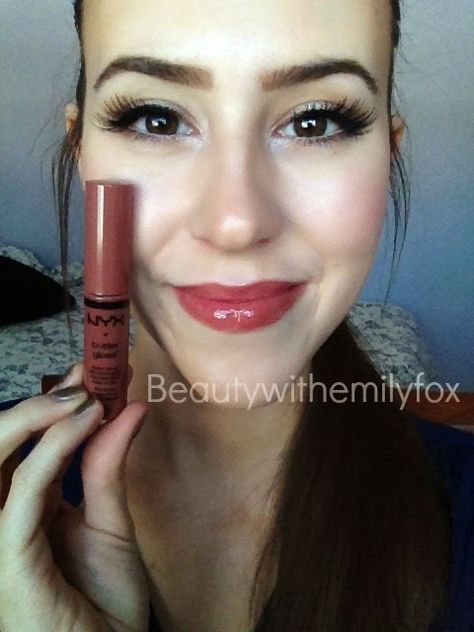 Beautywithemilyfox: NYX butter glosses + lip swatches! Fair Skin Dark Hair, Mac Viva Glam, Nyx Butter, Nyx Butter Gloss, Butter Gloss, Nyx Lip, Best Lip Gloss, Orange Lips, Pigmented Lips