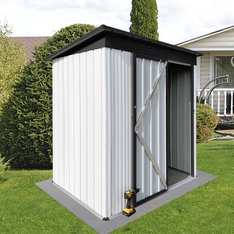 Introduction A metal garden shed is typically a simple, single-storey roofed structure. Metal sheds are a good choice when long-term strength and resistance to fire, rot, or termites is desired. Shed Makeover, Storage Sheds, Metal Shed, Roof Structure, Shade Structure, Shed Storage, Garden Shed, Outdoor Shade, Bed Bath Beyond