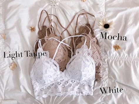 Floral Lace Crochet, Bra Photos, Crochet Bralette, Padded Bralette, Adjustable Bra, Floral Lace Tops, Bra Pads, Triangle Bralette, Lace Crochet