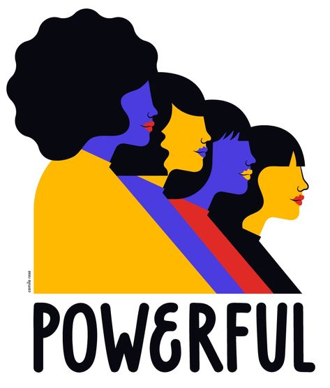 Camila Rosa Graphisches Design, Feminist Quotes, Instagram Accounts To Follow, Woman Illustration, Feminist Art, 8th Of March, Flat Illustration, Powerful Women, A Group