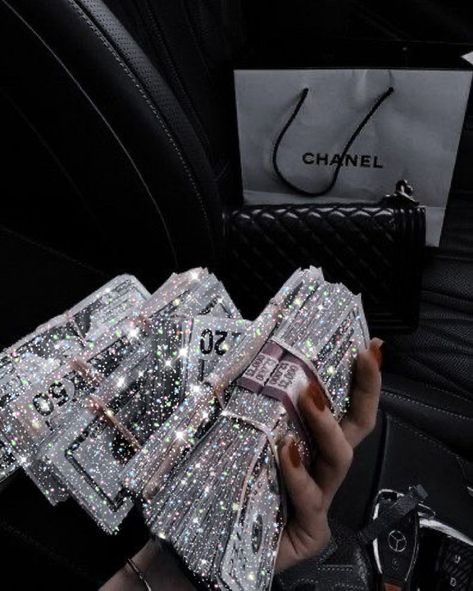 Sparkly Money Aesthetic, Money Wallpaper Iphone, Glitter Photography, Money Vision Board, Boujee Aesthetic, Beautiful Wallpapers For Iphone, Future Vision, Money Pictures, Money On My Mind