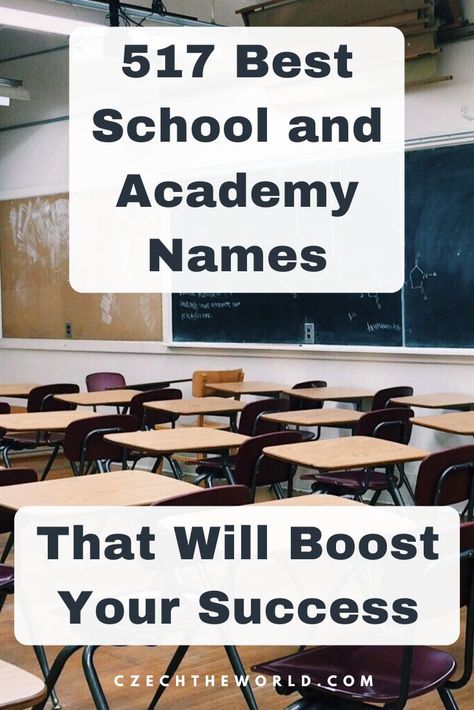 Are you wondering, how to name your school or academy? Check our ultimate collection of the best school names to boost your success. Catchy, creative, funny,.. Fake High School Names, Names For Schools In Books, Academy Names Ideas, Homeschool Names, School Names Ideas, School Names, School Academy, Catchy Names, Creative Names