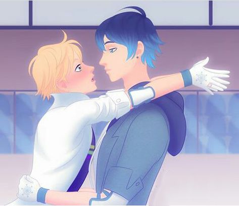 Balto And Jenna, Luka Miraculous Ladybug, Adrien Miraculous, Catty Noir, Miraculous Ladybug Oc, Ladybug Anime, Miraculous Ladybug Fanfiction, Avatar Movie, Ice Rink