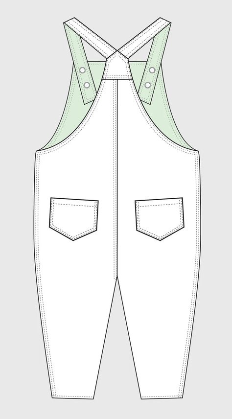 OVERALL SEWING PATTERN for Baby and Toddler. Sewing Pdf Romper | Etsy New Zealand Baby Dungarees Pattern, Handmade Baby Clothes Patterns, Boys Romper Pattern, Girls Sewing Patterns Free, Dungaree Pattern, Pet Clothes Patterns, Fry Box, Baby Romper Pattern, Toddler Patterns