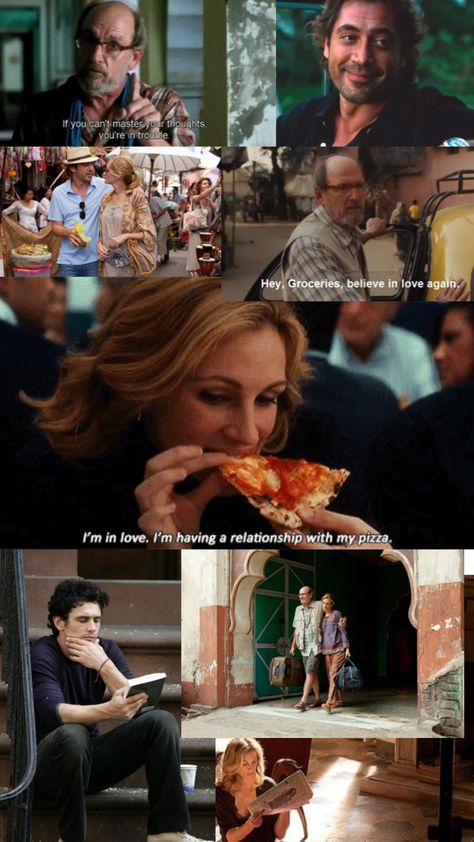 #pizza #love #movies #juliaroberts #bali Eat Pray Love Movie, Eat Pray, Eat Pray Love, Love Movie, Movies To Watch, Things To Think About, Vision Board